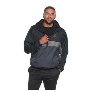 NEW REEBOK Men’s quarter zip pullover jacket